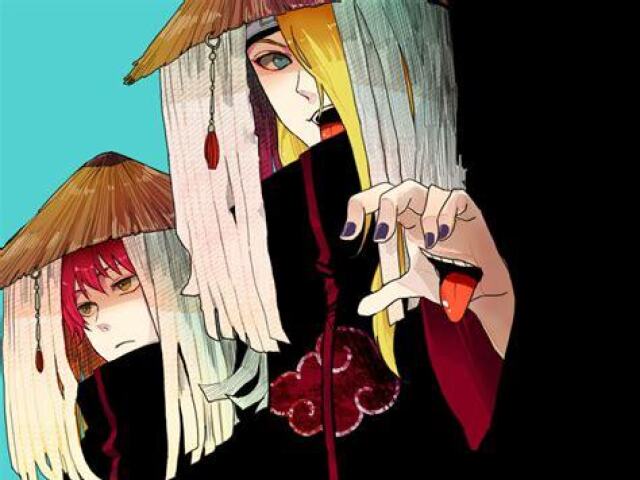 deidara é sasori