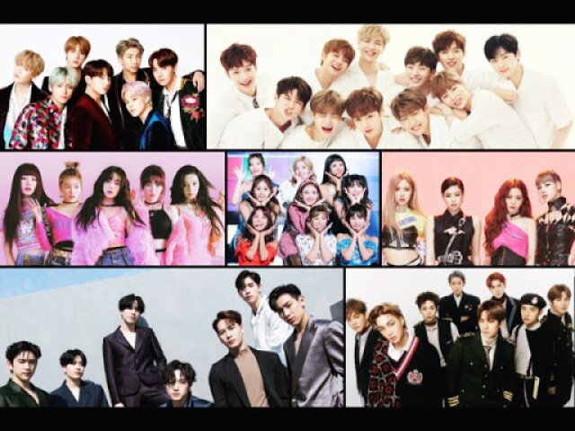 Você sabe mesmo os grupos de k-pop?