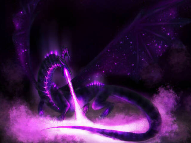 Dragão do Ender • 🐉🖤💜