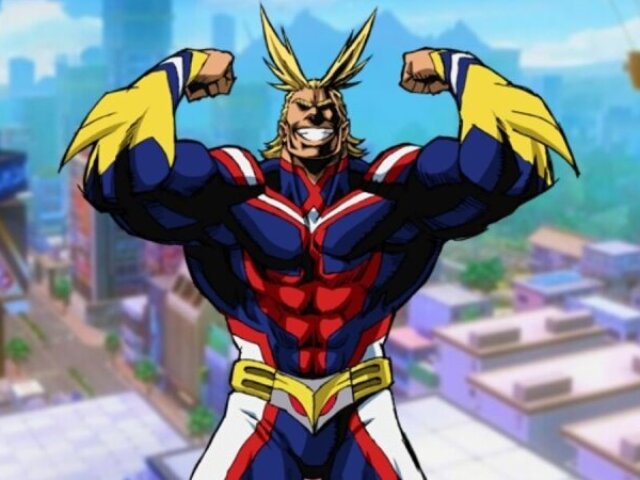 All Might musculoso