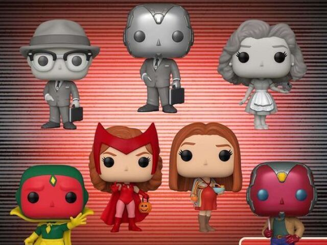 Funkos pop (da sua preferência)