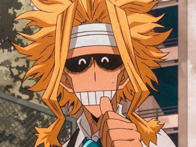 Você seria o Toshinori(All Might)