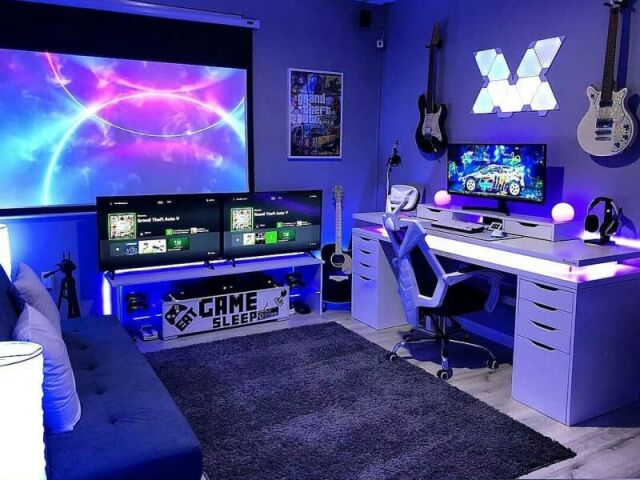 Monte seu quarto gamer