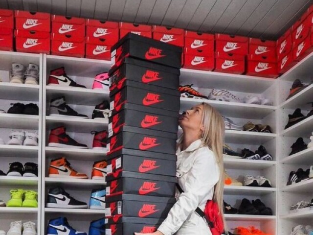 Monte seu closet de Tênis da Nike e Jordan
