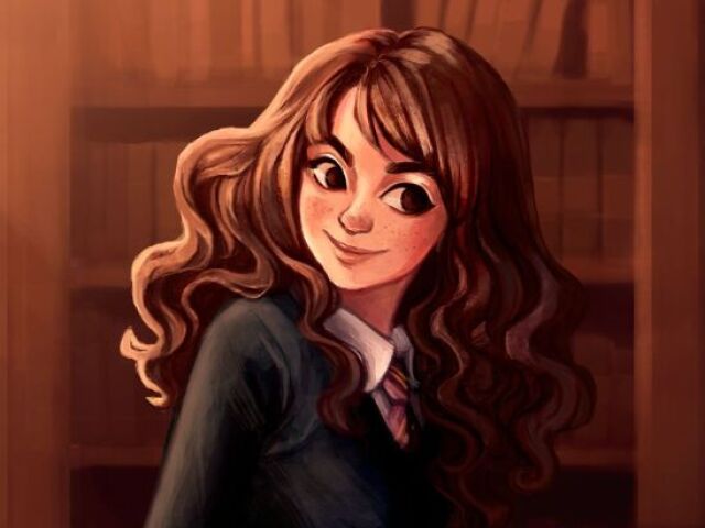 Parabéns você se parece mais com a Hermione