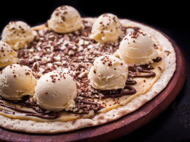 Pizza de sorvete🍨😋