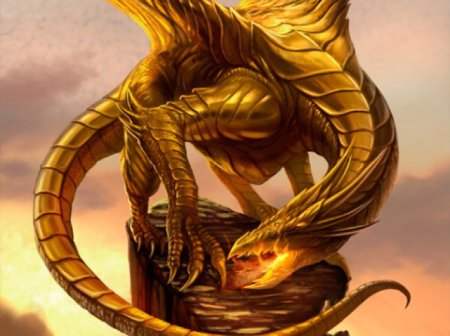 Dragão de ouro
