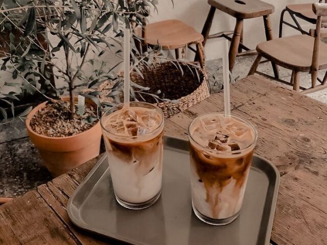 Aesthetic coffee shop ☕