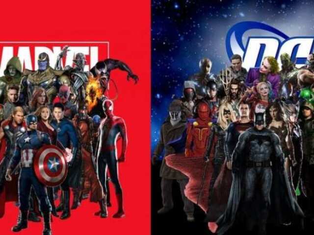 Você é Marvel ou DC?