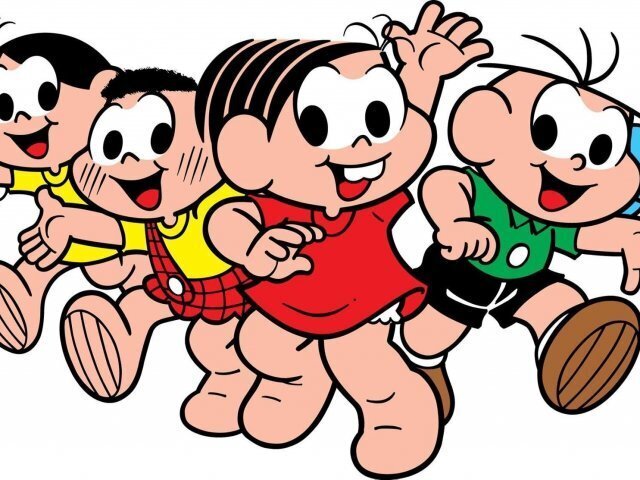 Ótimo, você conhece bem turma da Mônica