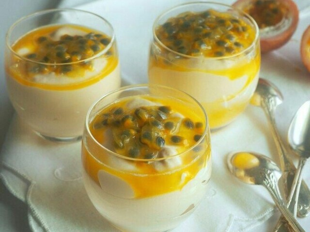 Mousse de maracujá ♡