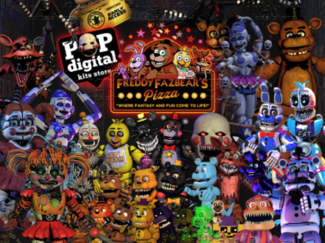 Você conhece todos os animatronics de FNAF?