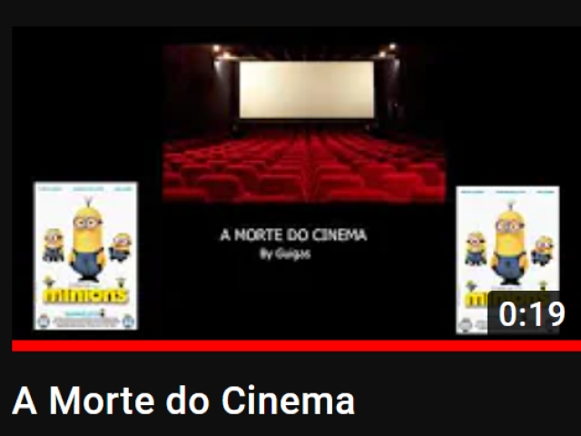 A morte do cinema