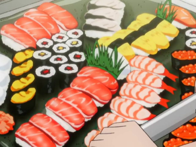 Sushi, sou fã de comida japonesa!