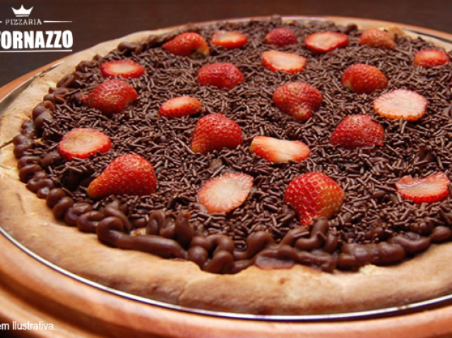 Pizza de brigadeiro