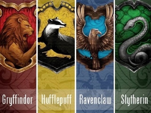 De qual casa você seria em Harry Potter?