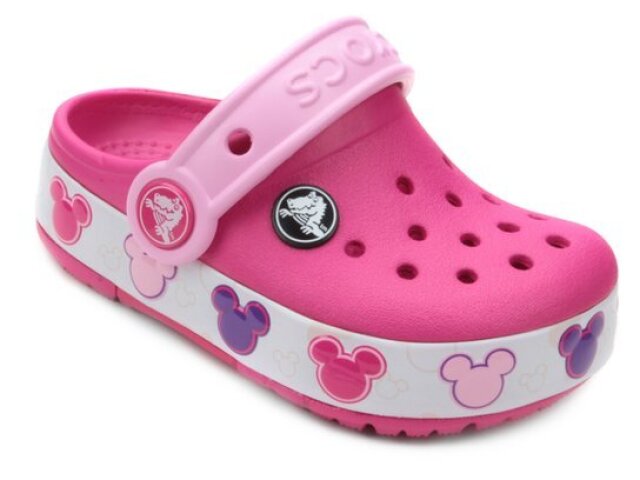 Crocs rosa mickey