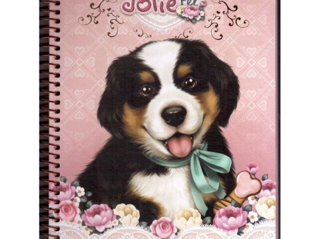 CADERNO DE CACHORRINHO QUE FOFO!