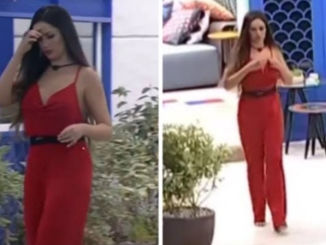 Macacão vermelho