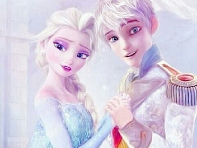 elsa e jackFrost