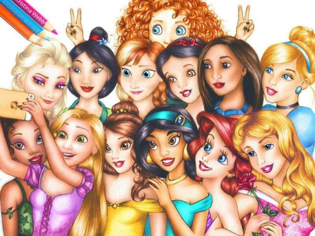 Você conhece as princesas da Disney?