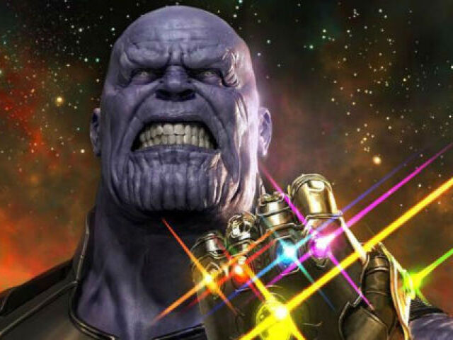 Thanos aquele que matou metade do universo em um estalar de dedos