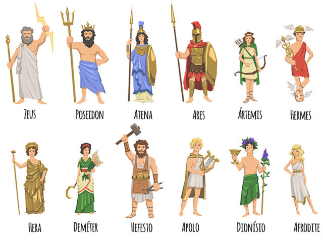 Diga-me o que preferes e te direi que dupla de deuses gregos es!