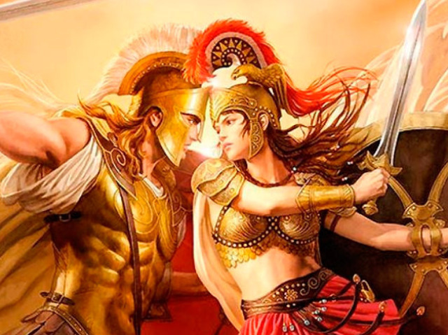 Ares e Atena