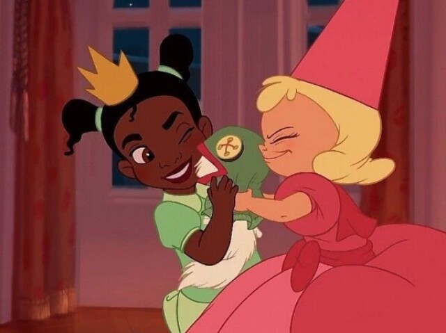 Tiana e Charlotte