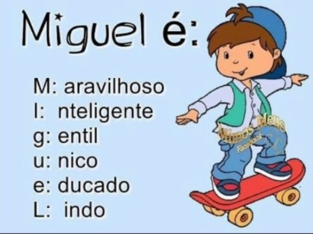 ~~MIGUEL~~