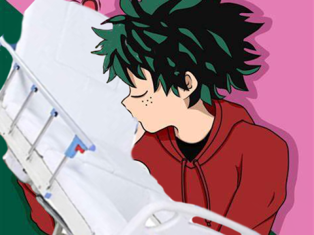 deku x hopital bed