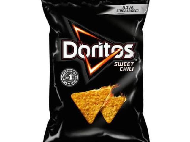 Doritos q queima o céu da boca