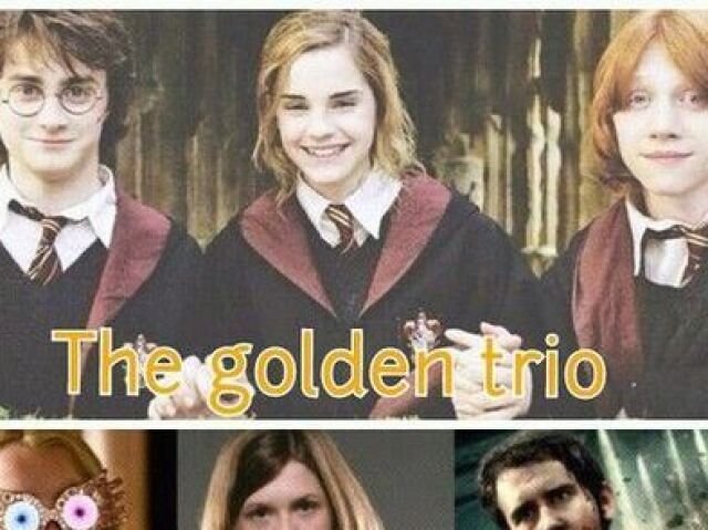 Trio de Ouro/ Hermione, Harry e Rony