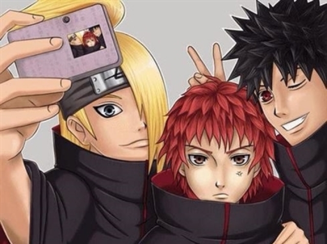 Deidara/Sasori/tobi