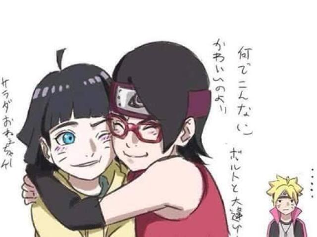 sarada e himawari