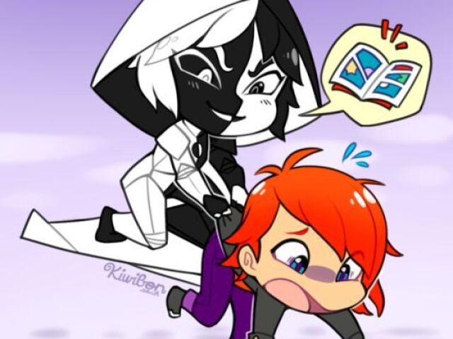 Cego, Lendo, Lerdo
Adrien só uma amiga