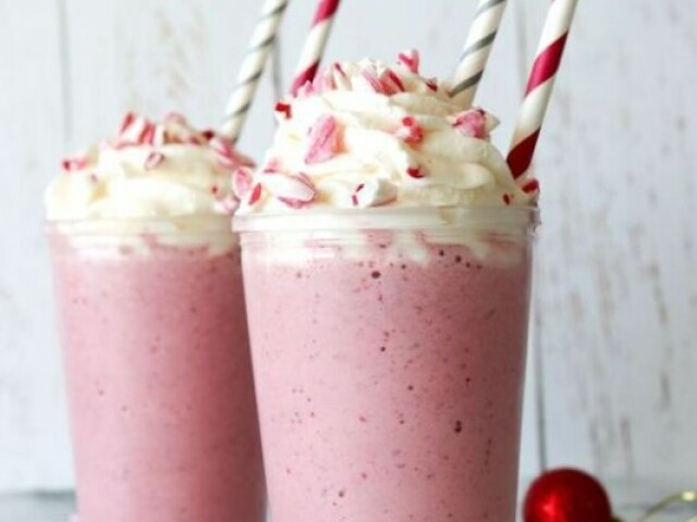 Milk-shake de morango