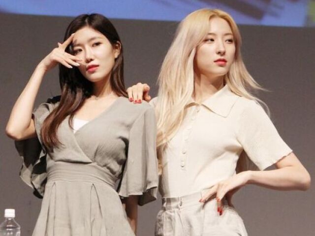 Eunseo e Dawon - WJSN