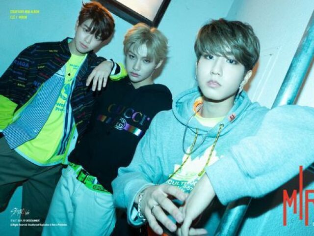 Felix, Jisung e Seungmin- Stray Kids