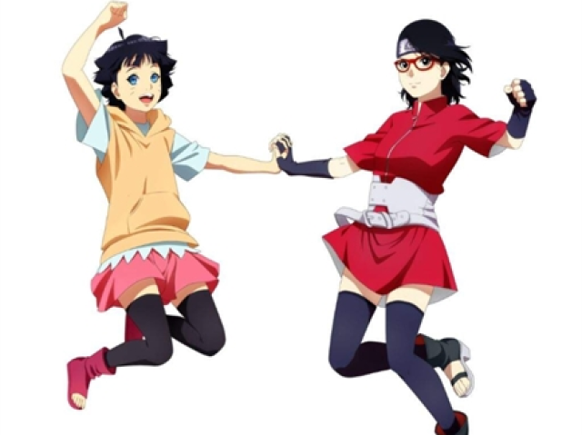 Sarada e Kimawari