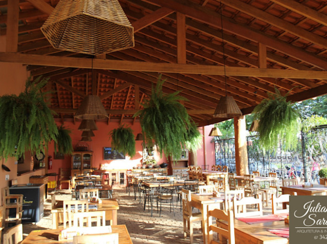 Restaurante rústico