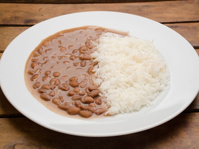 arroz e feijão