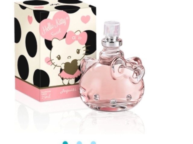 Um perfume da hello kitty