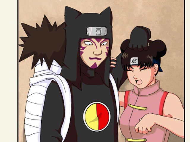 Sim, dois (Kankuro e Tenten) 🥀