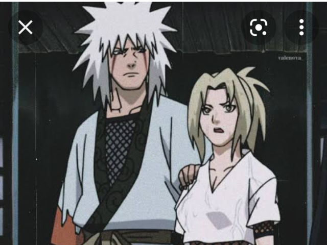 Tsunade e Jiraya