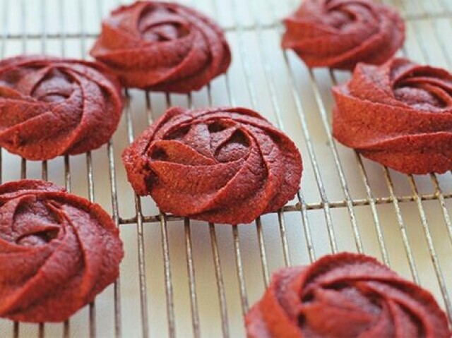 Red velvet flor