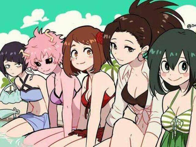 Qual das meninas você seria em Boku no hero academia?