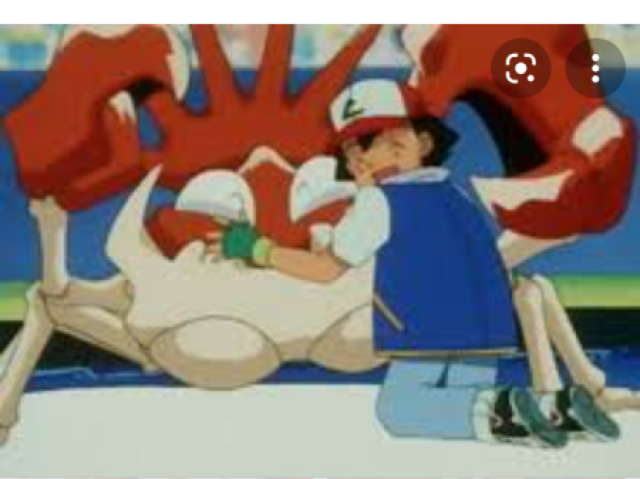 Você é o kingler do ash