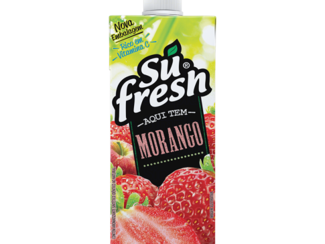 suco de morango