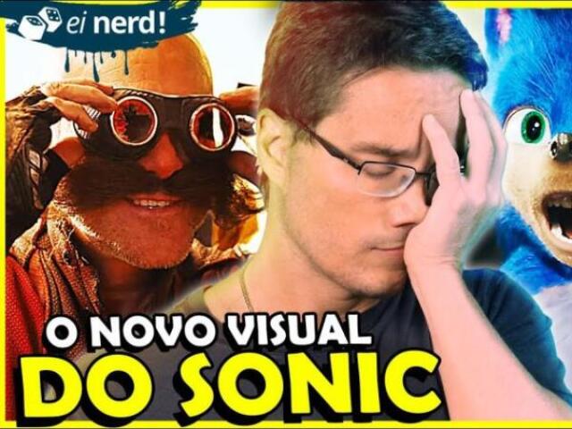 O Novo visual do Sonic